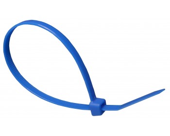 100mm x 2.5mm Blue Cable Ties (100 per pack)